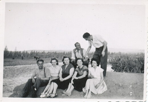 Cadel et Bagur a Lamartine en 1952