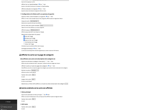 Config OSM Piwigo